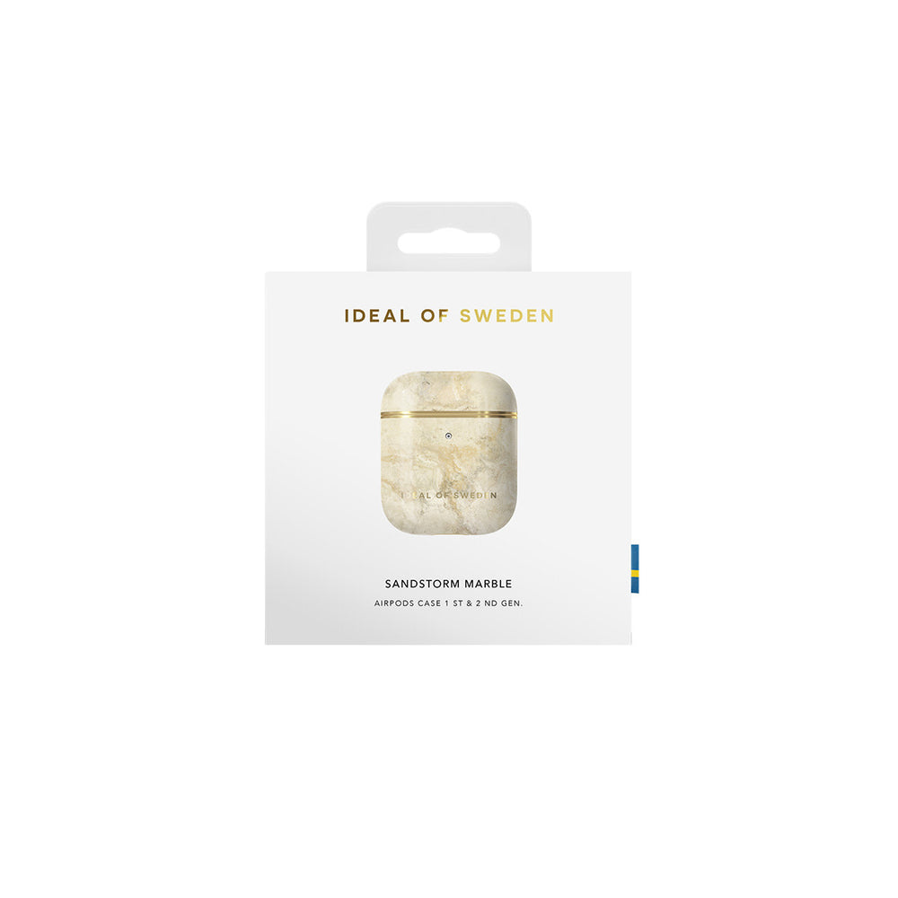 iDeal of Sweden Airpods - Airpods 2 hoesje - Sandstorm Marble-Koptelefoon case-Ilumina Benelux