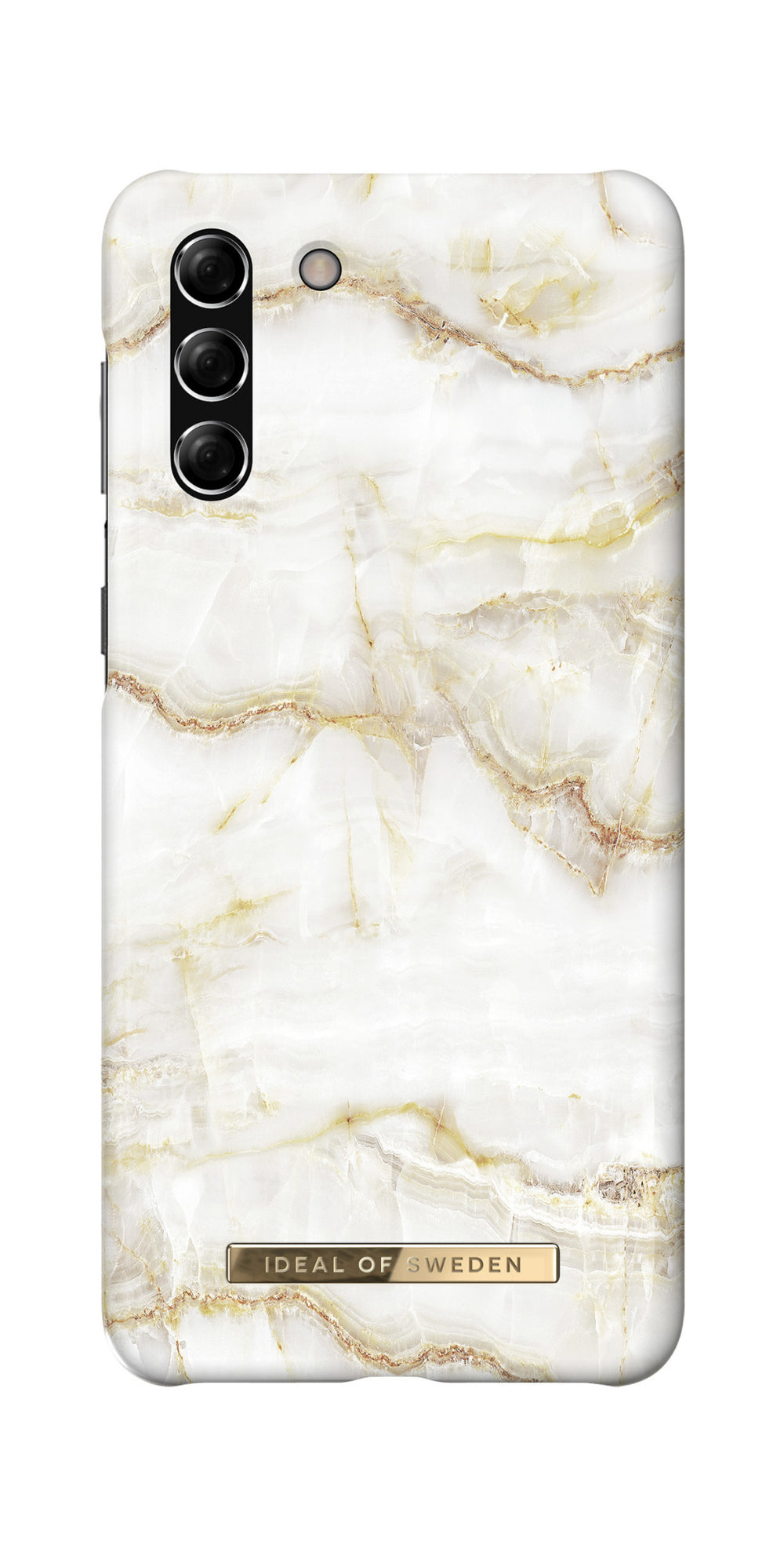 iDeal of Sweden Samsung Galaxy S21 Plus Hardcase Backcover - Fashion Case - Golden Pearl Marble-Hoesjes-Ilumina Benelux