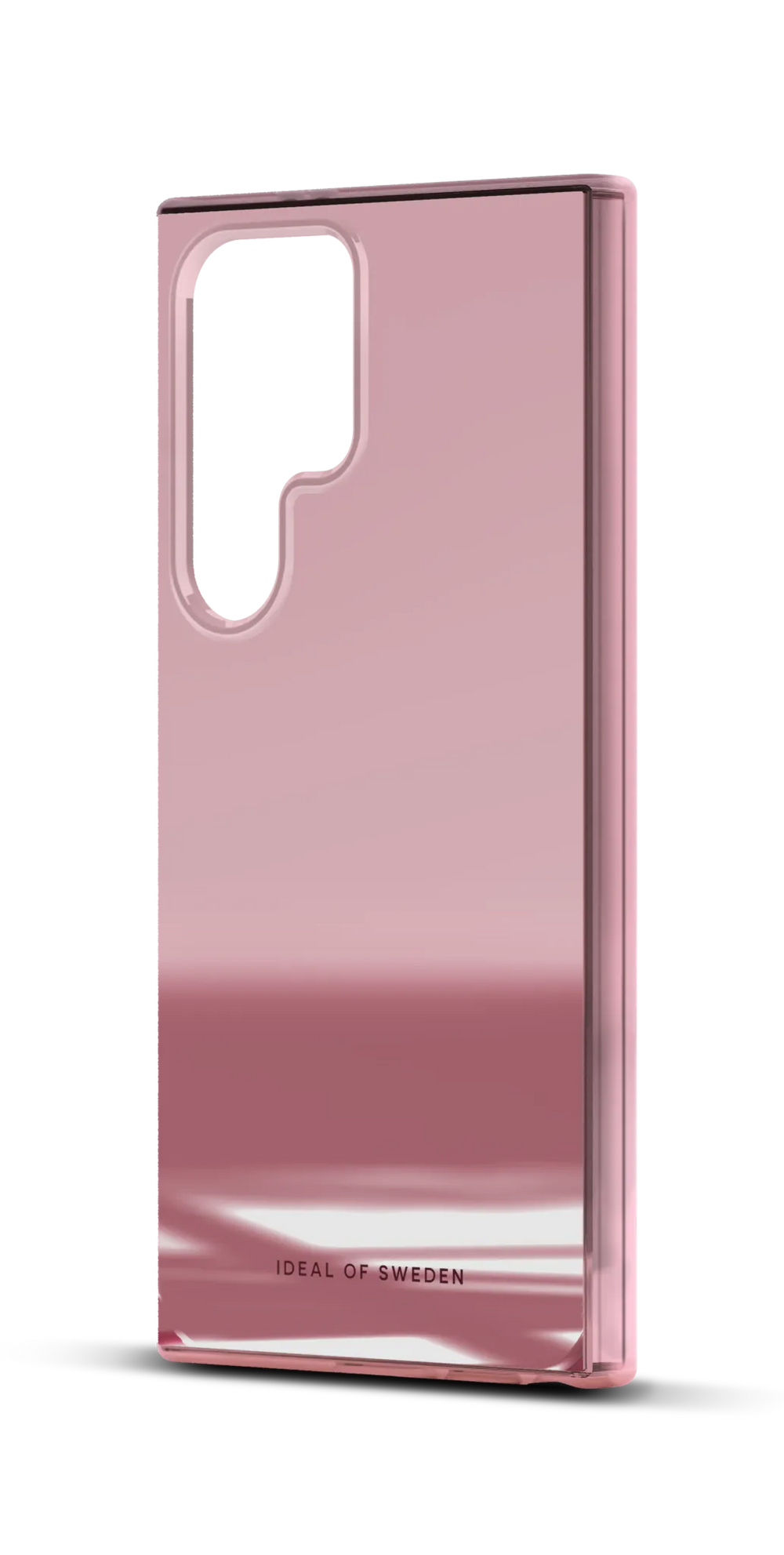 iDeal of Sweden Samsung Galaxy S24 Ultra Backcover hoesje - Clear Case Mirror - Mirror Rose Pink-Hoesjes-Ilumina Benelux