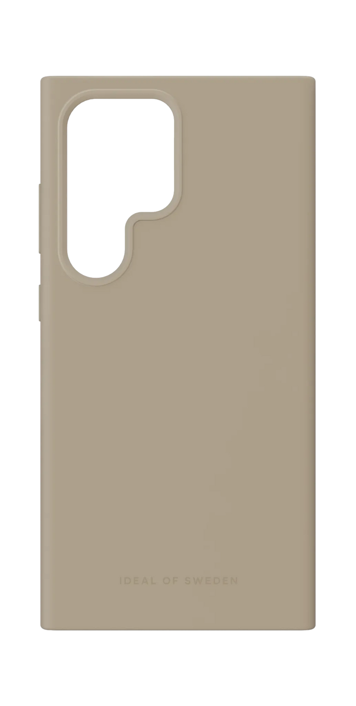 iDeal of Sweden Samsung Galaxy S24 Ultra Backcover hoesje Silicone Case - Beige-Hoesjes-Ilumina Benelux