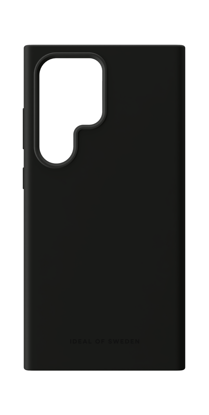 iDeal of Sweden Samsung Galaxy S24 Ultra Backcover hoesje Silicone Case - Zwart-Hoesjes-Ilumina Benelux