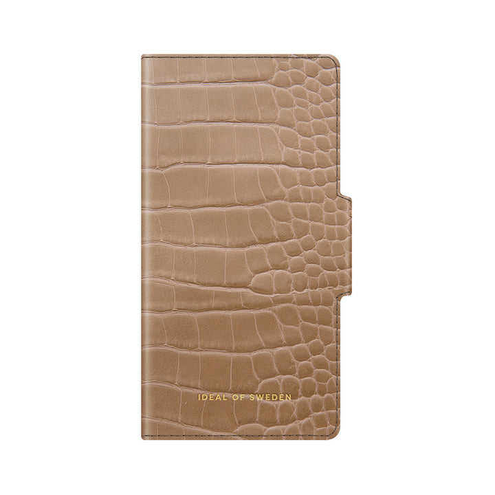 iDeal of Sweden iPhone 13 Pro Max Wallet Case - Pasjeshouder - Camel Croco-Hoesjes-Ilumina Benelux