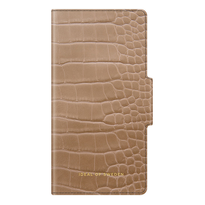 iDeal of Sweden iPhone 13 Pro Wallet Case - Pasjeshouder - Camel Croco-Hoesjes-Ilumina Benelux