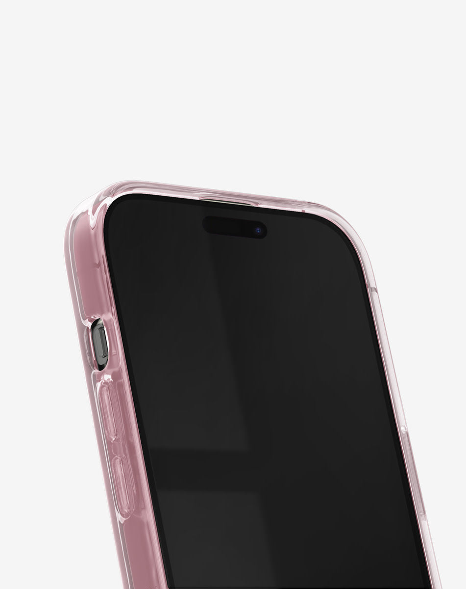 iDeal of Sweden iPhone 15 & 14 Plus Hardcase hoesje - Mirror Case - Rose Pink-Hoesjes-Ilumina Benelux
