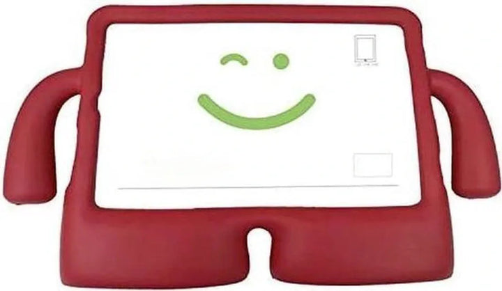 iPad 10.2 (2019-2021) & 10.5 (2017-2019) Hoesjes – Kidsproof – Handvat – Standfunctie – Rood-Tablethoesjes-Ilumina Benelux