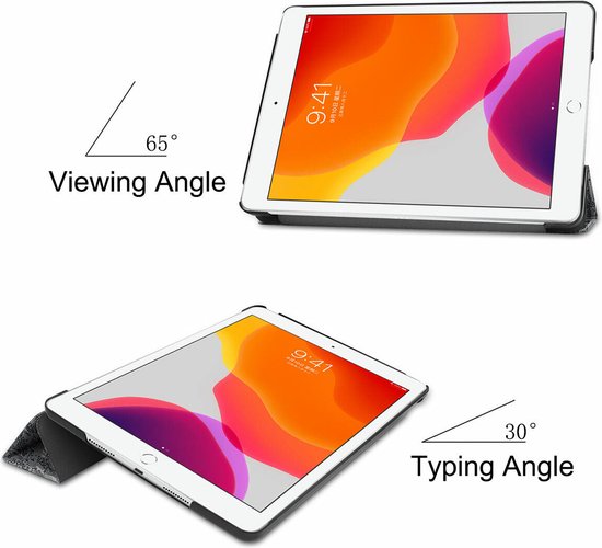 iPad 10.2 (2019/2020/2021) – Tri-Fold Smart Cover – Standfunctie – Ultraslank-Tablethoesjes-Ilumina Benelux