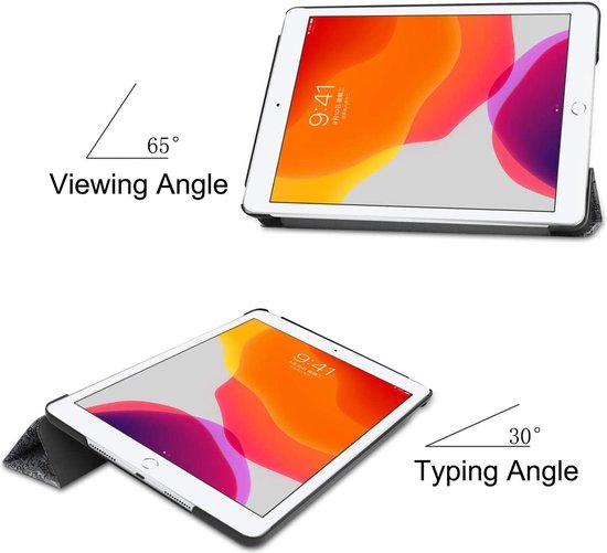 iPad 10.2 (2019/2020/2021) – Tri-Fold Smart Cover – Standfunctie – Ultraslank-Tablethoesjes-Ilumina Benelux