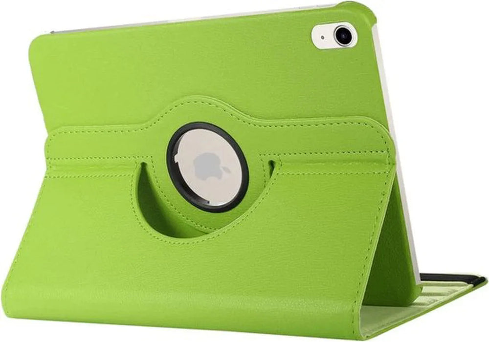 iPad 11 2025 A16 / iPad 12 2026 A19 11 inch / iPad 10 (2022) 10.9 Hoesjes – 360° draaibaar – Standfunctie – Groen-Tablethoesjes-Ilumina Benelux