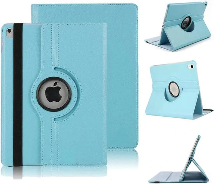 iPad 11 2025 A16 / iPad 12 2026 A19 / iPad 10 (2022) 10.9 Hoesjes – 360° draaibaar – Standfunctie – Lichtblauw-Tablethoesjes-Ilumina Benelux