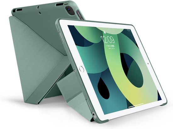 iPad 11 2025 A16 / iPad 12 2026 A19 / iPad 10 (2022) 10.9 – Tri-Fold stand – Pencil-houder – Zwart-Tablethoesjes-Ilumina Benelux