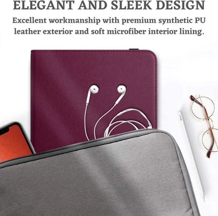iPad 11 2025 A16/iPad 12 2026 A19/iPad 10 10.9 Hoesjes – 360° draaibaar – Standfunctie – Paars-Tablethoesjes-Ilumina Benelux