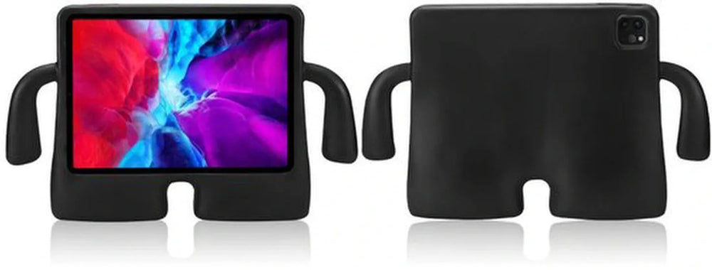 iPad 11 (2025) & iPad 10 10.9 (2022) Hoesjes – Kidsproof – Handvat – Standfunctie – Zwart-Tablethoesjes-Ilumina Benelux