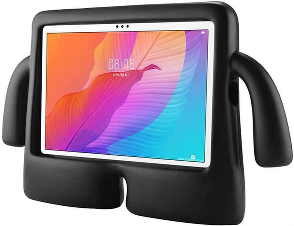 iPad 11 (2025) & iPad 10 10.9 (2022) Hoesjes – Kidsproof – Handvat – Standfunctie – Zwart-Tablethoesjes-Ilumina Benelux
