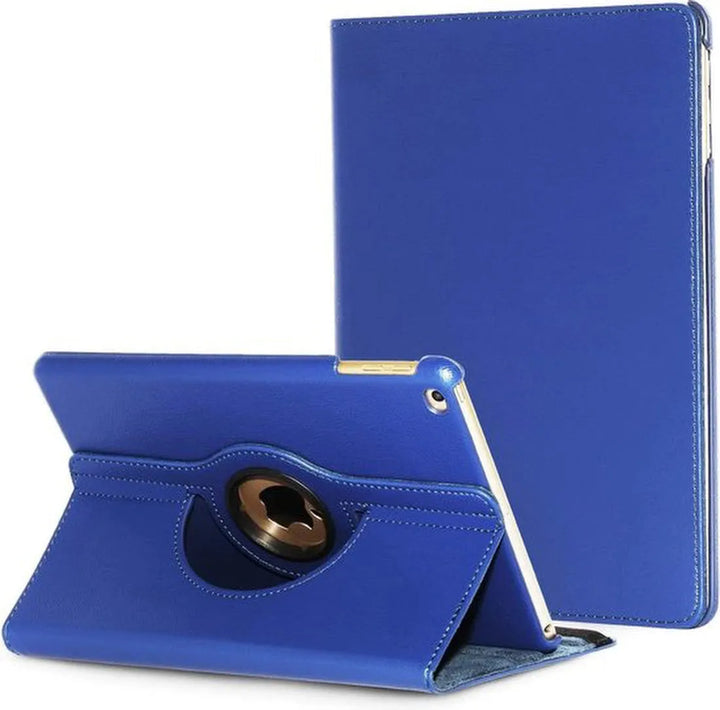 iPad 2 9.7 inch (2011) Hoesjes – 360° draaibaar – Multi-stand Standfunctie – Donkerblauw-Tablethoesjes-Ilumina Benelux