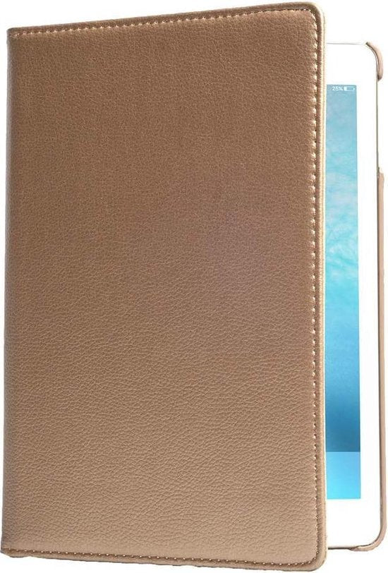 iPad 2 9.7 inch (2011) Hoesjes – 360° draaibaar – Multi-stand Standfunctie – Goud-Tablethoesjes-Ilumina Benelux
