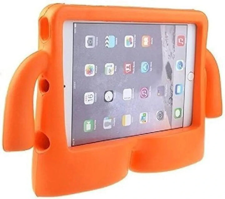 iPad 2017/2018 Hoesjes – Kinderhoes met Handvat – Standfunctie – Oranje-Tablethoesjes-Ilumina Benelux