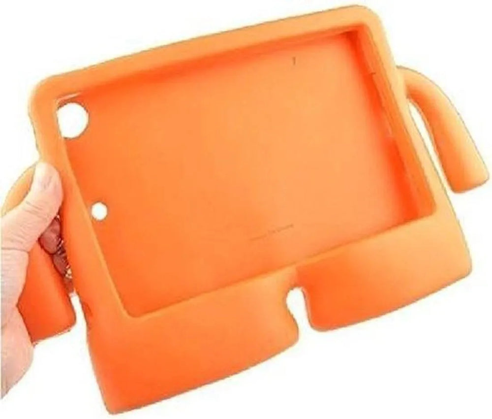 iPad 2017/2018 Hoesjes – Kinderhoes met Handvat – Standfunctie – Oranje-Tablethoesjes-Ilumina Benelux