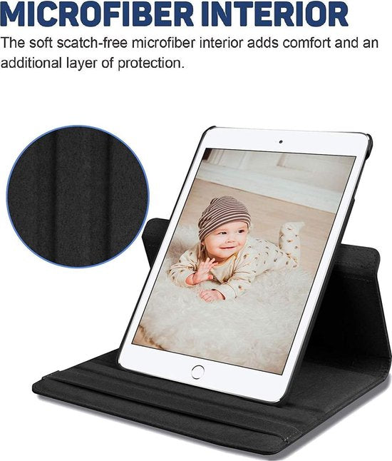 iPad 2/3/4 9.7 inch Hoesjes – 360° draaibaar – Multi-stand standfunctie – Rood-Tablethoesjes-Ilumina Benelux