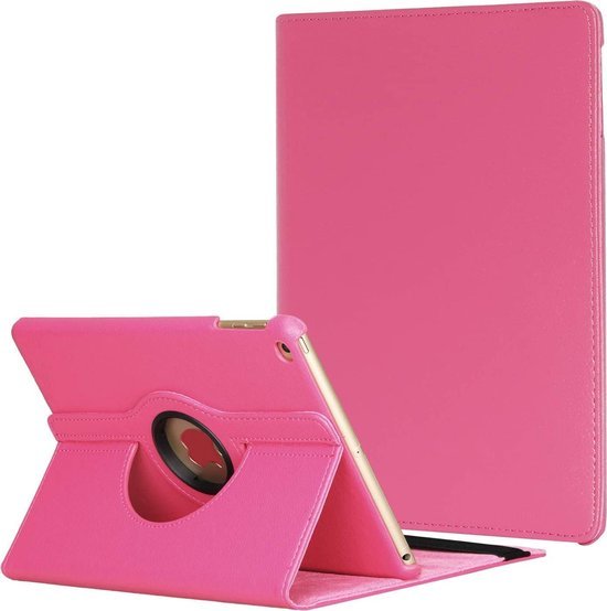 iPad 2/3/4 9.7 inch Hoesjes – 360° draaibaar – Multi-stand standfunctie – Roze-Tablethoesjes-Ilumina Benelux