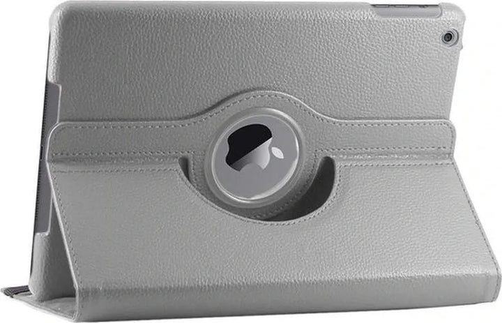 iPad 2/3/4 Hoesjes – 360° draaibaar – Multi-stand Standfunctie – Grijs-Tablethoesjes-Ilumina Benelux