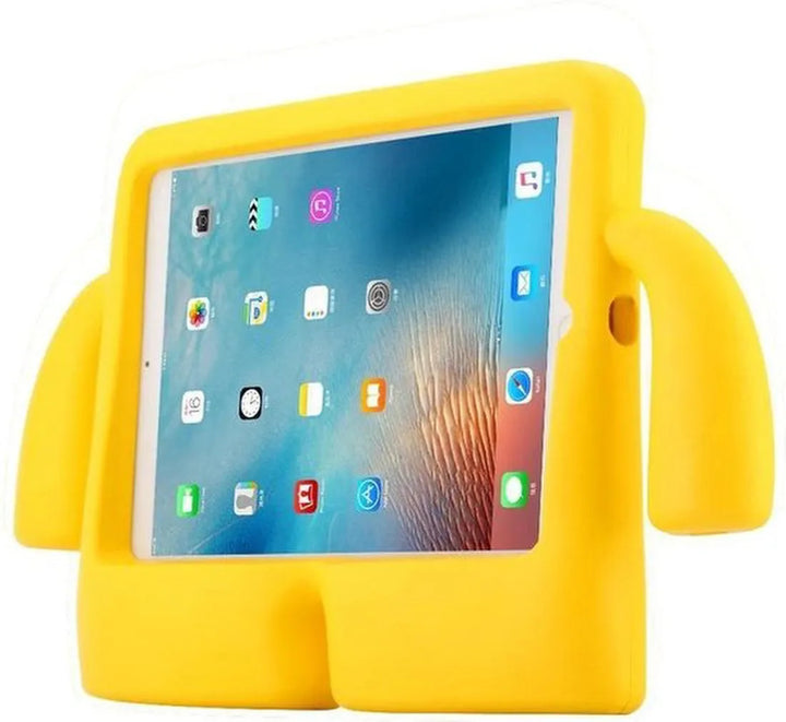 iPad 2/3/4 Hoesjes – Kinderhoes met Handvat en standaard – Geel-Tablethoesjes-Ilumina Benelux
