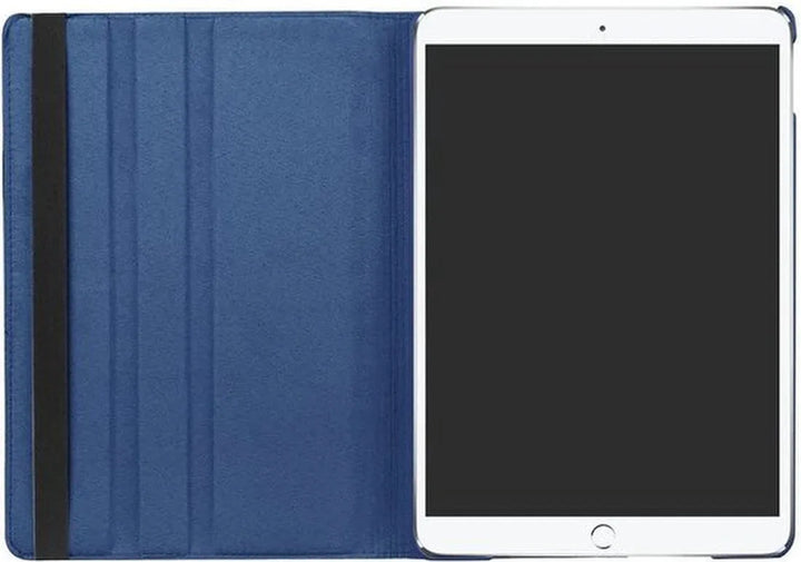 iPad 6 9.7 (2018) & iPad Air 1/2 Hoesjes – 360° draaibaar multi-stand – Donkerblauw-Tablethoesjes-Ilumina Benelux