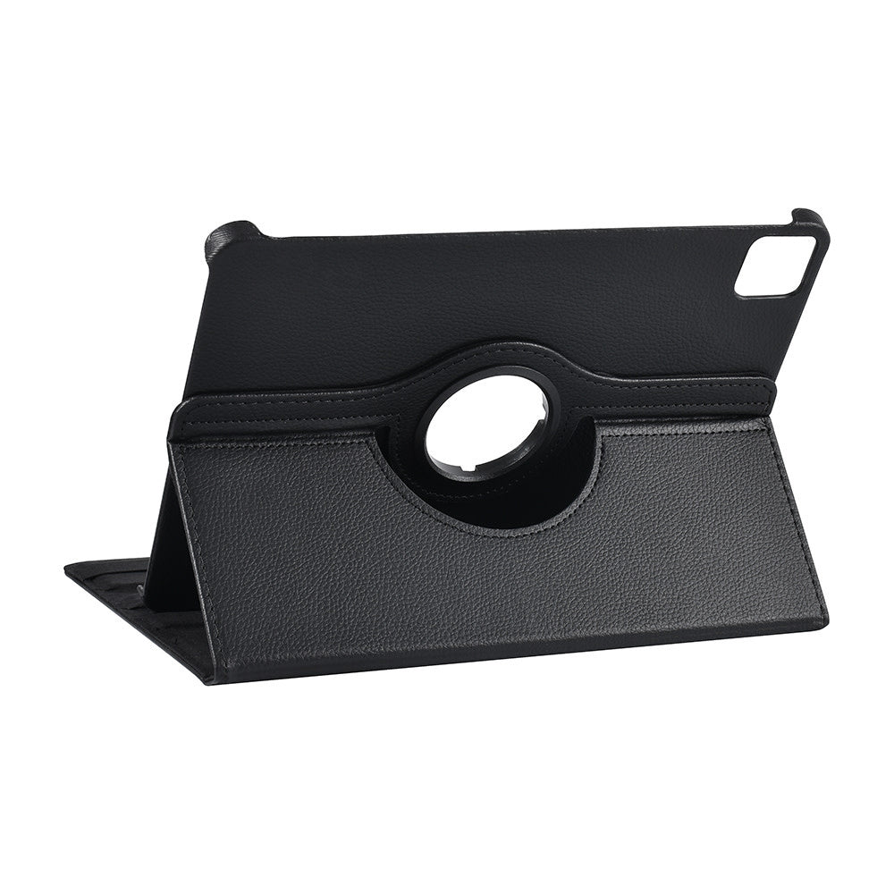 iPad Air 11 (2024 & 2025) Book Case Tablethoes Rotatable - Zwart-Tablethoesjes-Ilumina Benelux