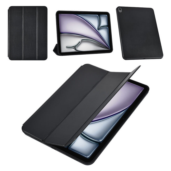 iPad Air 11 (2024 & 2025) Book Case Tablethoes smart case - Zwart-Tablethoesjes-Ilumina Benelux