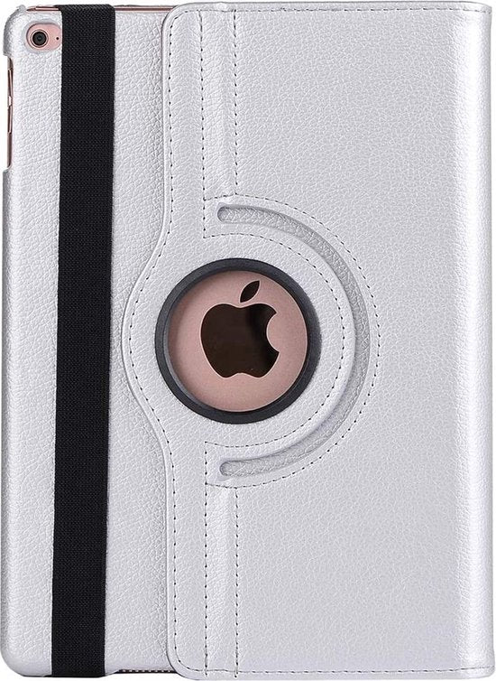iPad Air 1/2 9.7 inch Hoesjes – 360° draaibaar multi-stand – A1474/A1475 – Zilver-Tablethoesjes-Ilumina Benelux
