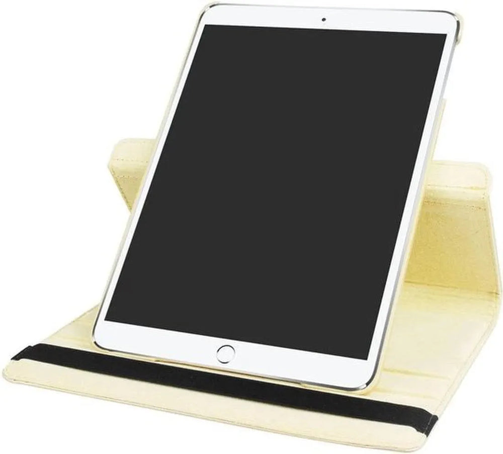 iPad Air 1/2 & iPad 2017/2018 9.7 inch Hoesjes – 360° draaibaar – Standfunctie – Goud-Tablethoesjes-Ilumina Benelux