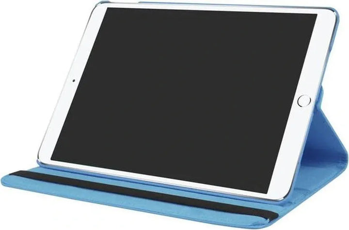 iPad Air 1/2 & iPad 2017/2018 9.7 inch Hoesjes – 360° draaibaar – Standfunctie – Lichtblauw-Tablethoesjes-Ilumina Benelux