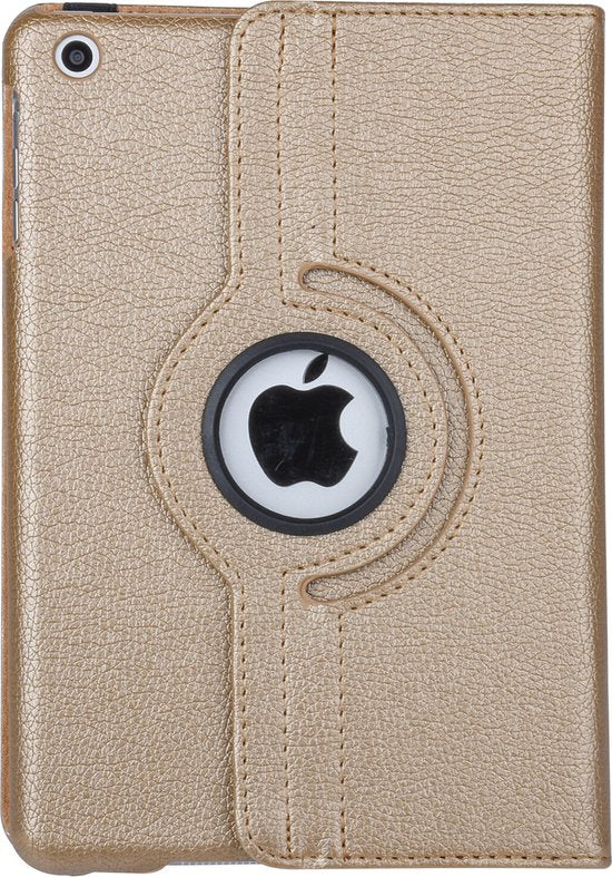 iPad Air 1/2 & iPad 9.7 (2017/2018) Hoesjes – 360° draaibaar – Multi-stand – Goud-Tablethoesjes-Ilumina Benelux