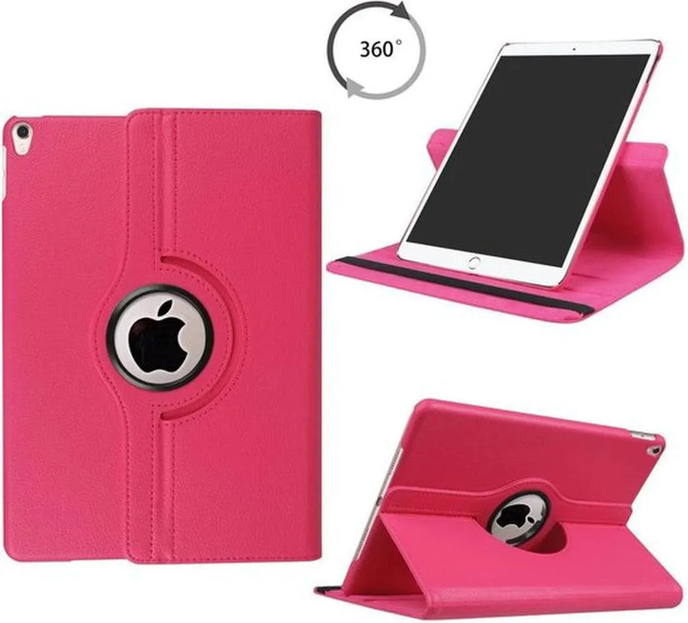 iPad Air 1/2 & iPad 9.7 2017/2018 Hoesjes – 360° draaibaar – Multi-stand – Roze-Tablethoesjes-Ilumina Benelux