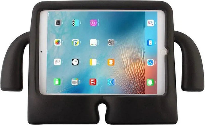 iPad Air 1/2 & iPad 9.7 2017/2018 Hoesjes – Kidsproof – Handvat – Standfunctie – Zwart-Tablethoesjes-Ilumina Benelux