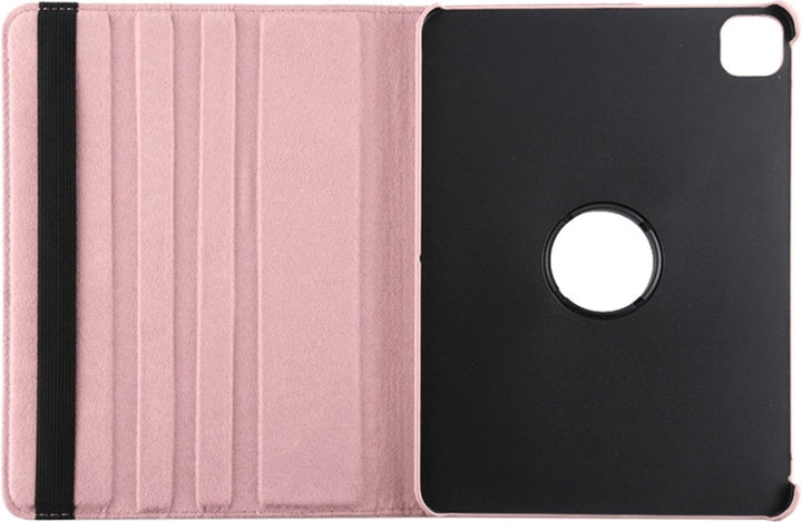 iPad Air 13 inch (2025/2024) & iPad Air 6 (2024) Hoesjes – 360° draaibaar – Multi-stand – Lichtroze-Tablethoesjes-Ilumina Benelux