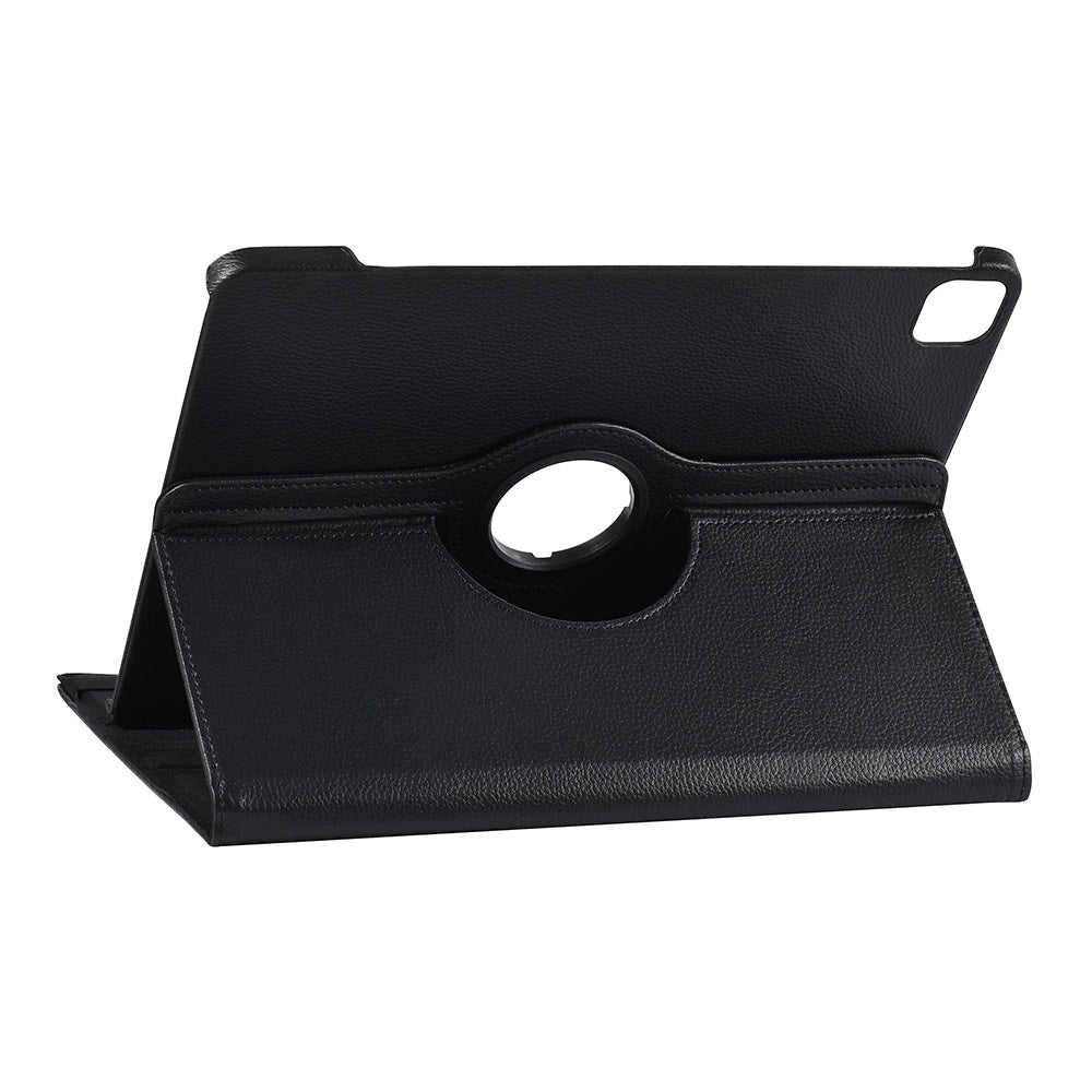 iPad Air 13 inch (2025/2024) Book Case Tablethoes Rotatable - Zwart-Tablethoesjes-Ilumina Benelux