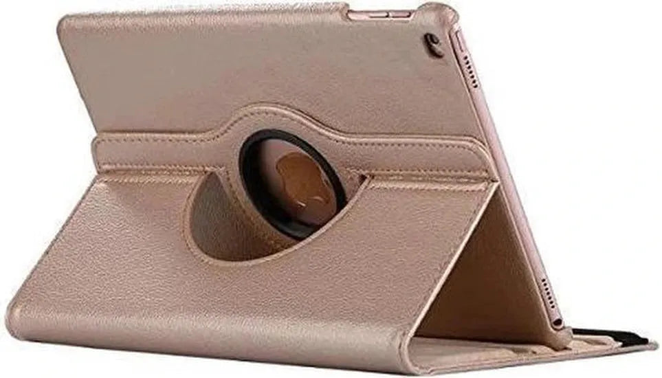 iPad Air 2 9.7 (2014) A1566/A1567 & iPad Air 1 Hoesjes – 360° draaibaar – Multi-stand – Goud-Tablethoesjes-Ilumina Benelux