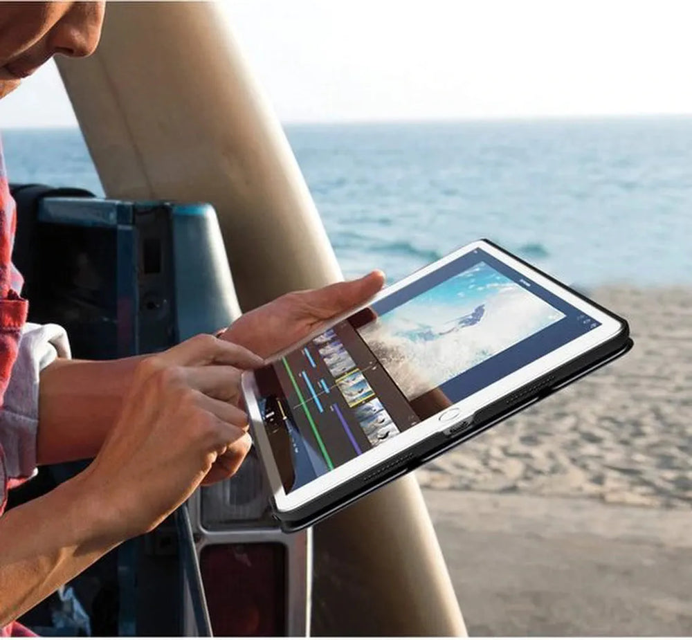 iPad Air 2 – Smart Cover Tri-Fold – Standfunctie – Zwart-Tablethoesjes-Ilumina Benelux