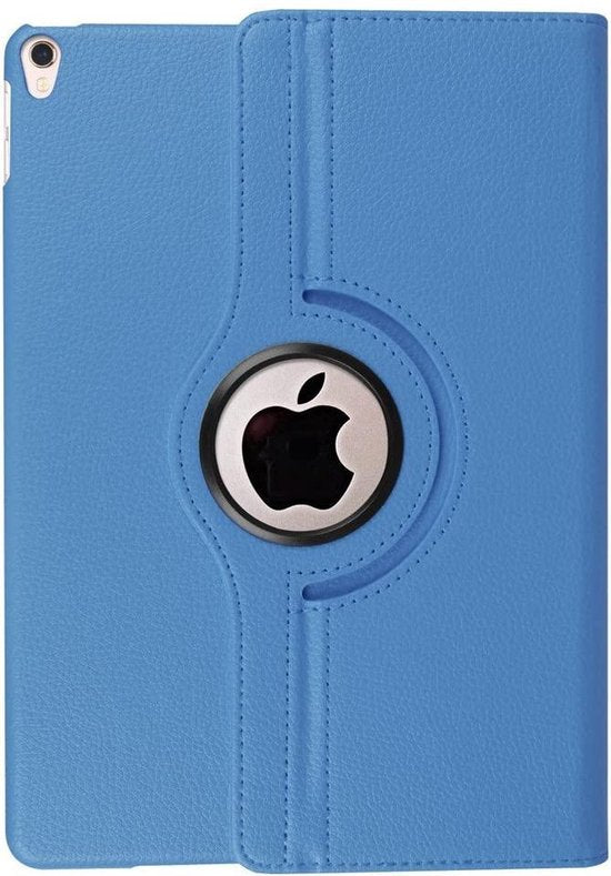 iPad Air 3 10.5 (2019) Hoesjes – 360° draaibaar Multi-Stand – Lichtblauw-Tablethoesjes-Ilumina Benelux