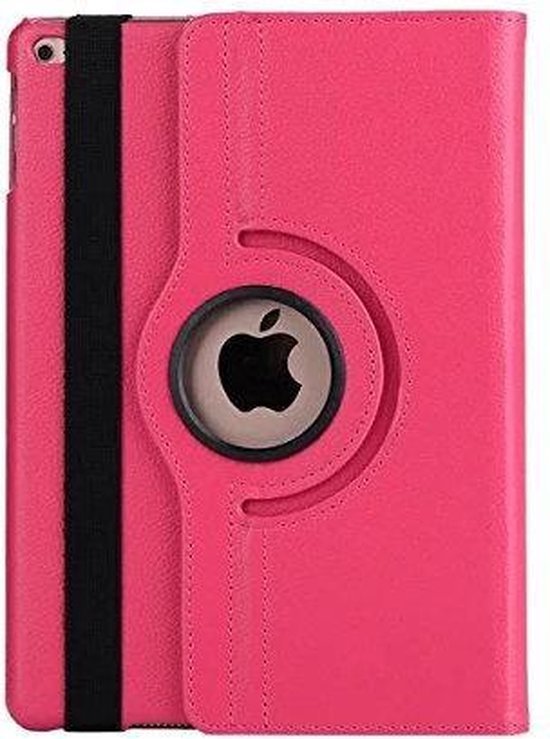 iPad Air 3 10.5 (2019) Hoesjes – 360° draaibaar – Multi-stand – Donkerroze-Tablethoesjes-Ilumina Benelux