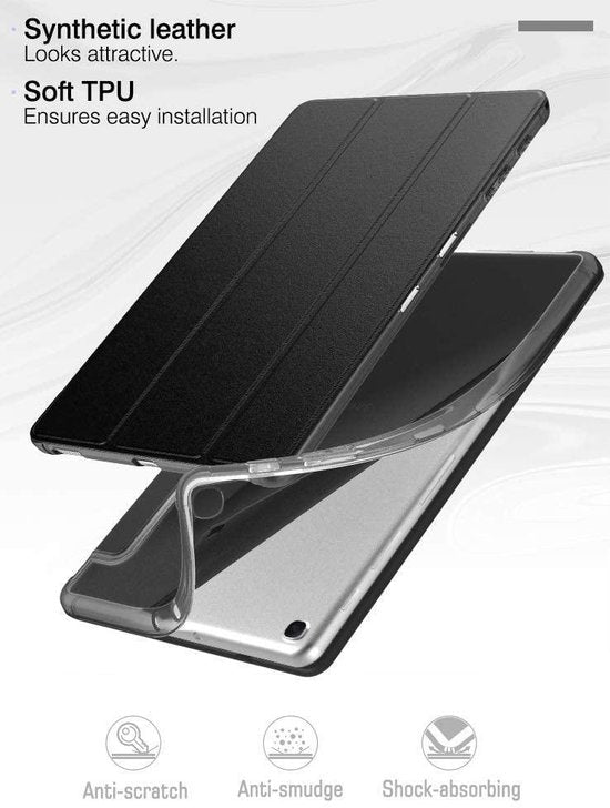 iPad Air 3 2019 – Ultraslank Tri-Fold Smart Cover – Standfunctie – Zwart-Tablethoesjes-Ilumina Benelux