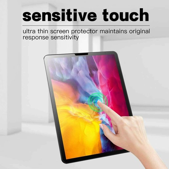 iPad Air 4 10.9 (2020) Screenprotector Full Cover Screenprotector Gehard 9H – 2 Stuks-Ilumina Benelux