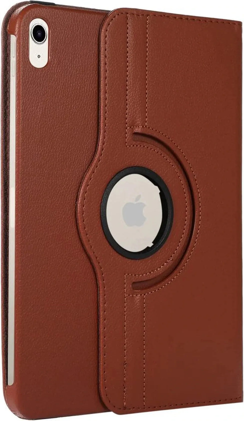 iPad Air 5 / Air 4 / iPad Air 11 inch 2024/2025/2026 (M2/M3/M4) Hoesjes – 360° draaibaar – Multi-stand – Bruin-Tablethoesjes-Ilumina Benelux