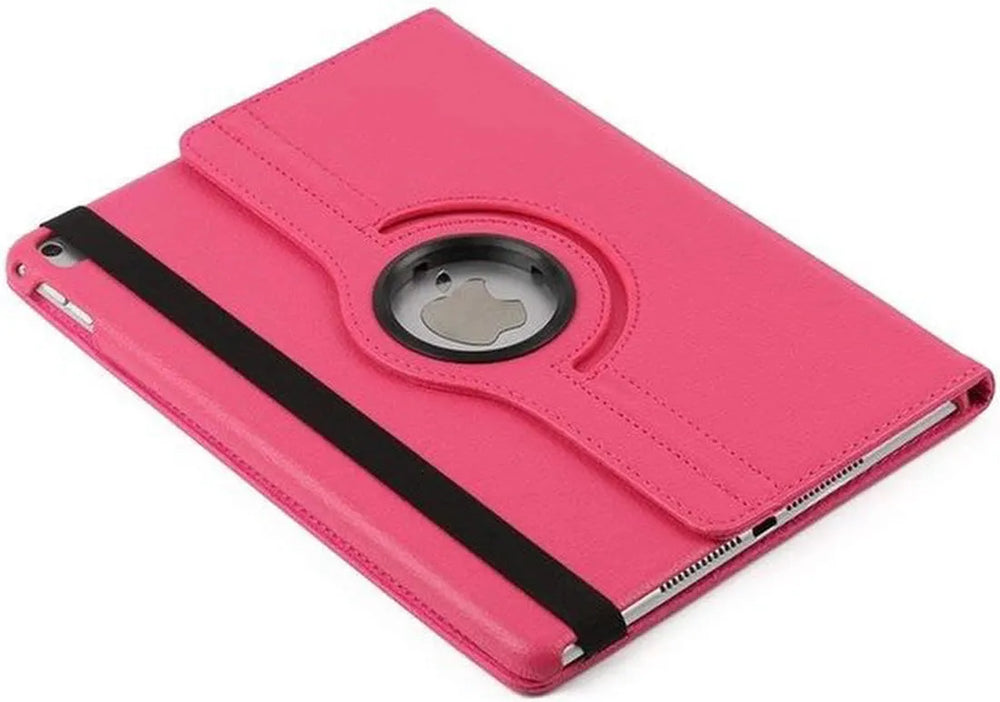 iPad Air 5 / Air 4 / iPad Air 11 inch 2024/2025/2026 (M2/M3/M4) Hoesjes – 360° draaibaar – Multi-stand – Donkerroze-Tablethoesjes-Ilumina Benelux
