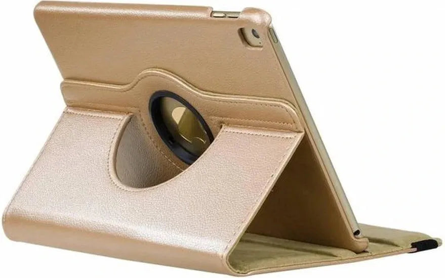 iPad Air 5 / Air 4 / iPad Air 11 inch 2024/2025/2026 (M2/M3/M4) Hoesjes – 360° draaibaar – Multi-stand – Goud-Tablethoesjes-Ilumina Benelux