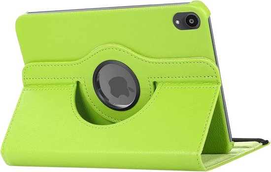 iPad Air 5 / Air 4 / iPad Air 11 inch 2024/2025/2026 (M2/M3/M4) Hoesjes – 360° draaibaar – Multi-stand – Groen-Tablethoesjes-Ilumina Benelux