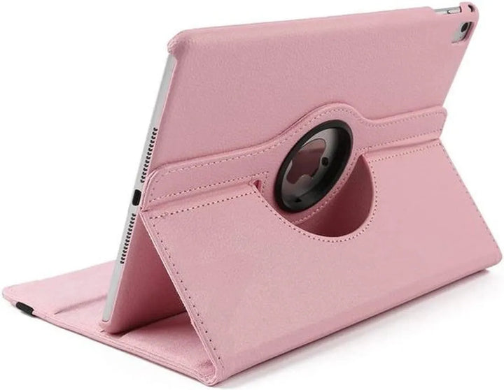 iPad Air 5 / Air 4 / iPad Air 11 inch 2024/2025/2026 (M2/M3/M4) Hoesjes – 360° draaibaar – Multi-stand – Lichtroze-Tablethoesjes-Ilumina Benelux