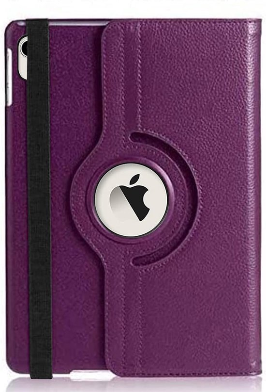 iPad Air 5 / Air 4 / iPad Air 11 inch 2024/2025/2026 (M2/M3/M4) Hoesjes – 360° draaibaar – Multi-stand – Paars-Tablethoesjes-Ilumina Benelux