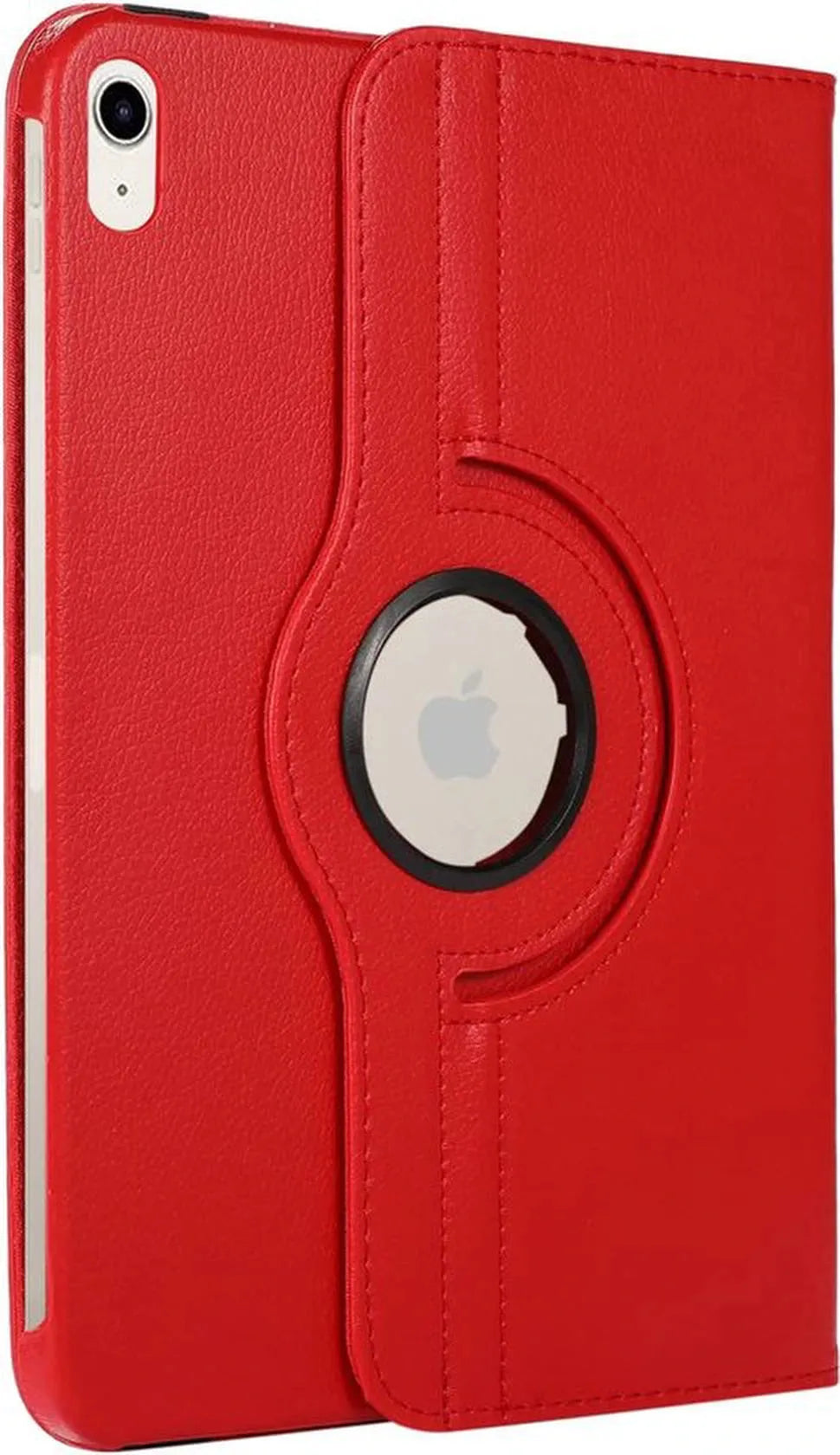 iPad Air 5 / Air 4 / iPad Air 11 inch 2024/2025/2026 (M2/M3/M4) Hoesjes – 360° draaibaar – Multi-stand – Rood-Tablethoesjes-Ilumina Benelux