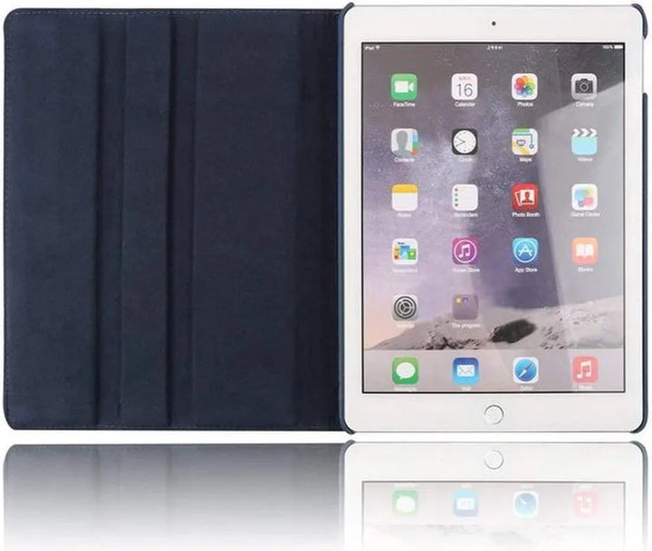 iPad Air 5 / Air 4 / iPad Air 11 inch 2024/2025/2026 (M2/M3/M4) Hoesjes – 360° draaibaar – Multi-stand Standfunctie – Zwart-Tablethoesjes-Ilumina Benelux